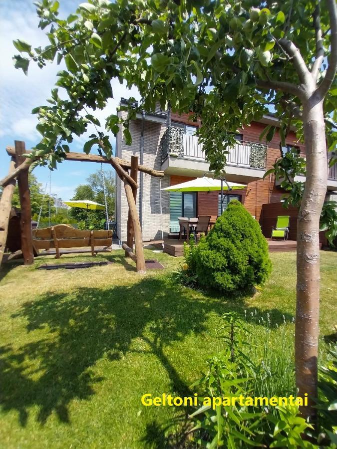 Geltoni Apartamentai Palanga Eksteriør billede