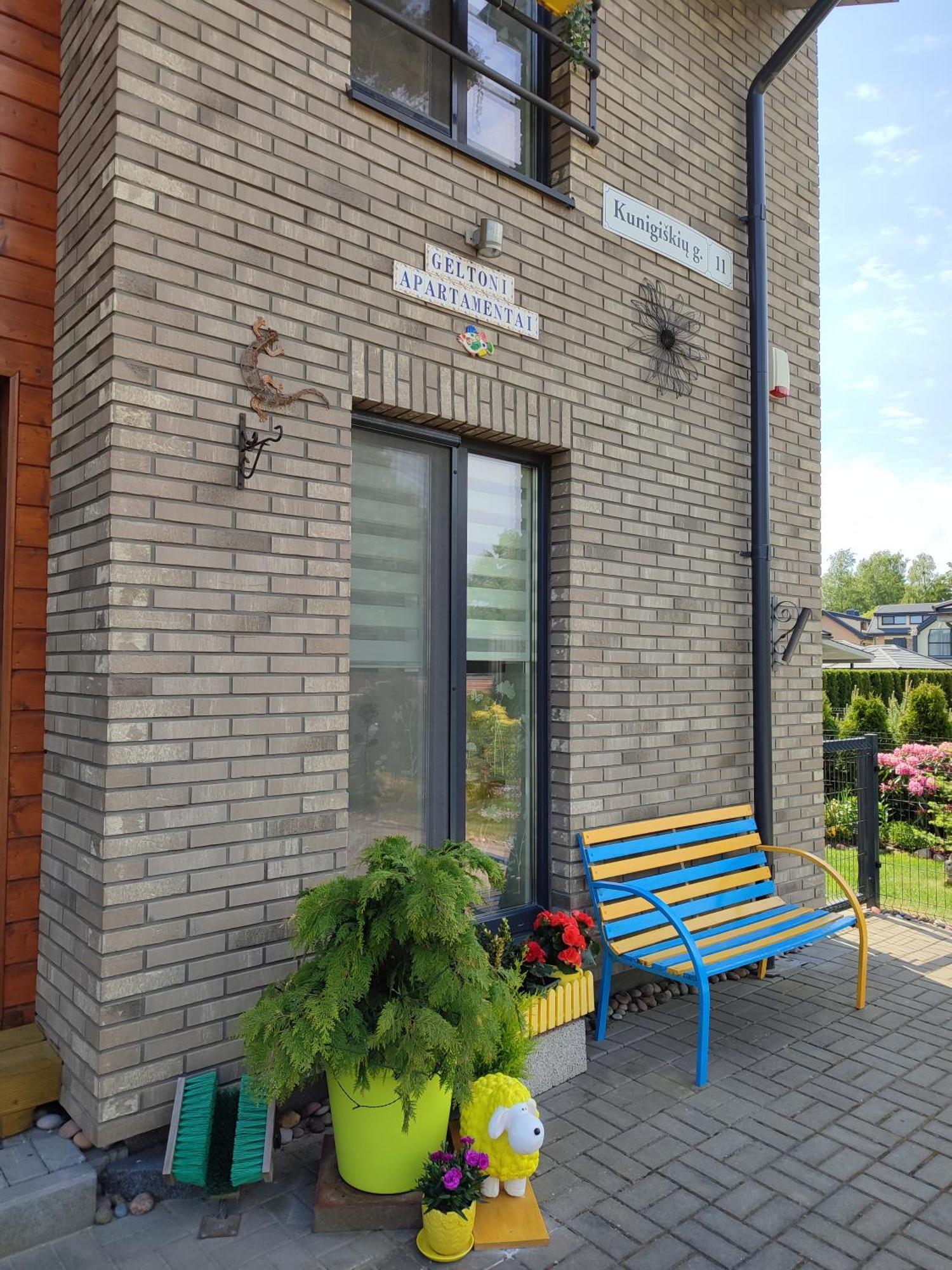 Geltoni Apartamentai Palanga Eksteriør billede